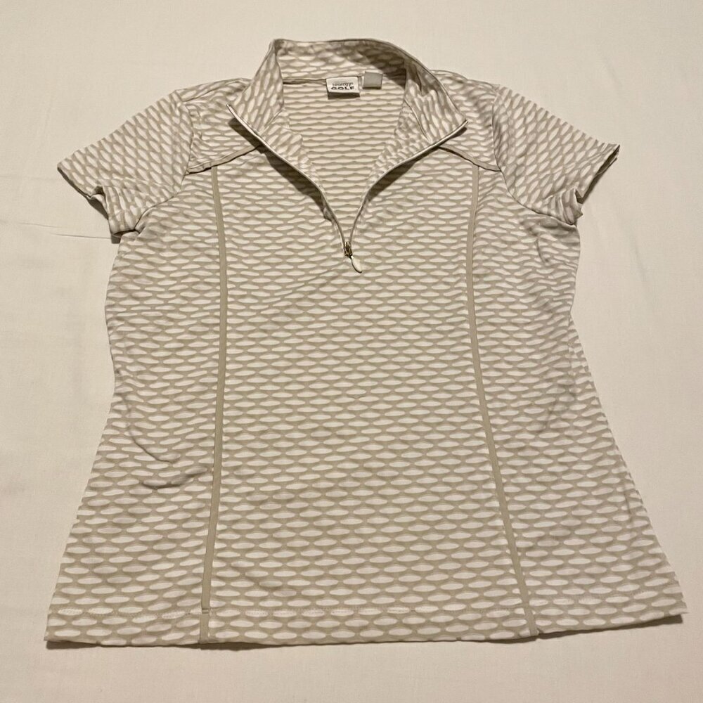 Zynergy Golf by Chicos Tshirt Womens Size 1 Shirt